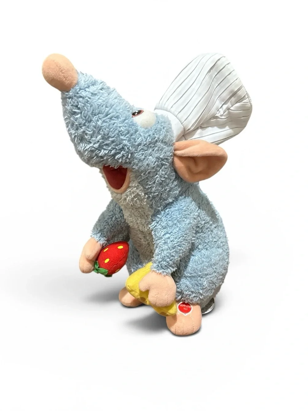 Disneyland Paris Ratatouille Chef Remy Plush Stuffed Animal NOT WORKING